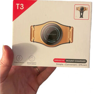 T3 wireless mount charger 360 rotation steady clamp